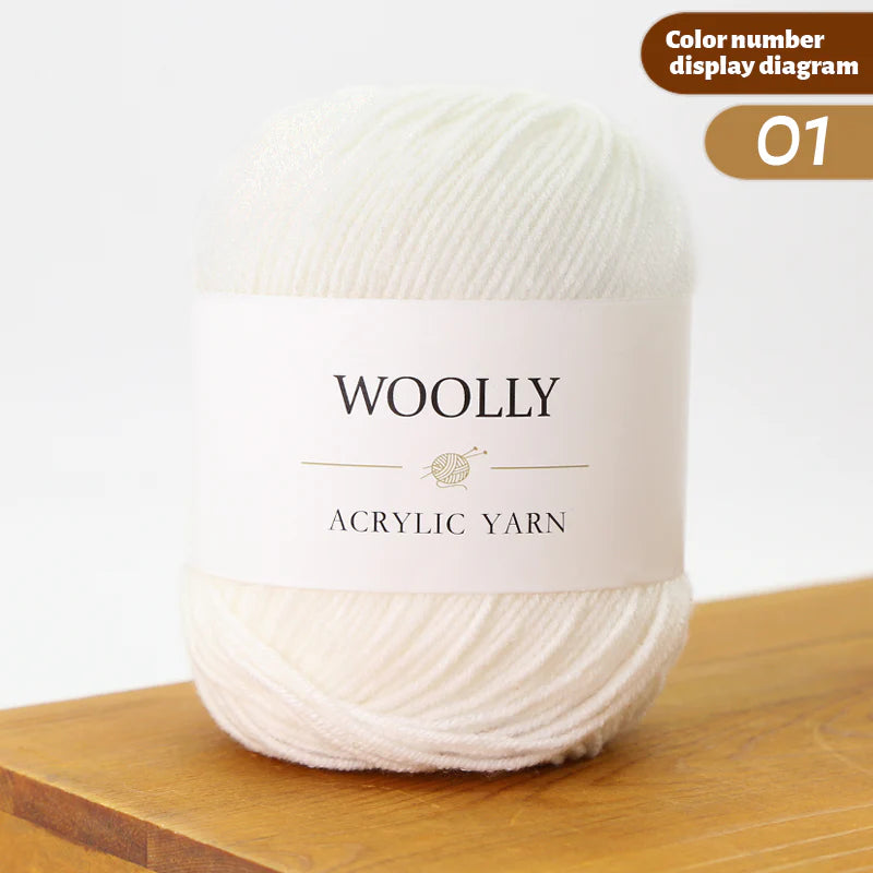 Woolly Acrylic Yarn Ball