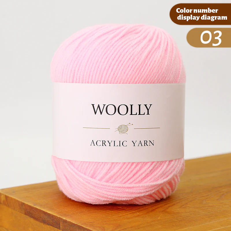 Woolly Acrylic Yarn Ball